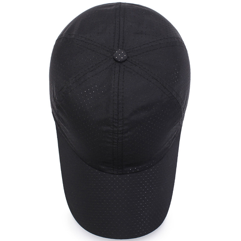 Lightweight, Quick-drying Summer Korean-style Sun Protection Baseball Cap For Men And Women With Ventilation Holes,_voghion.com