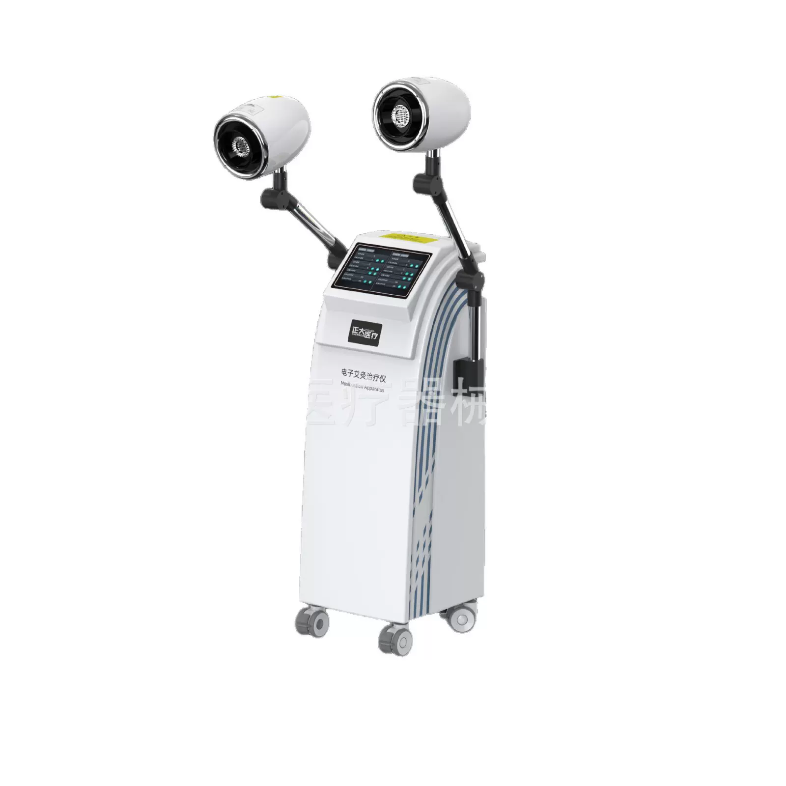 正大定制艾灸治疗仪无烟温度可控电子艾灸理疗设备触摸屏厂家直销