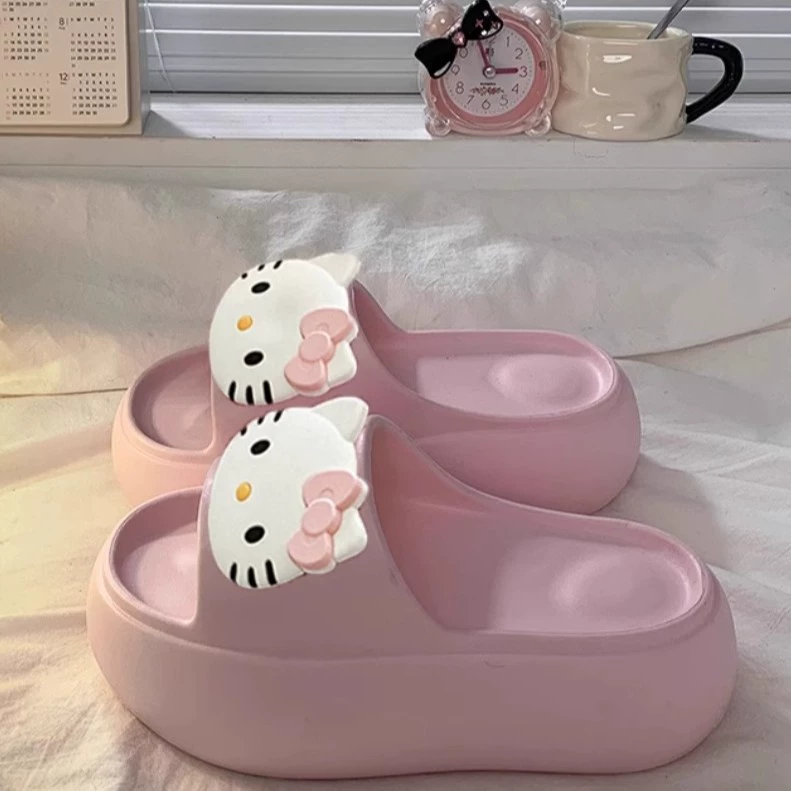 Мультяшные летние нескользящие шлепанцы