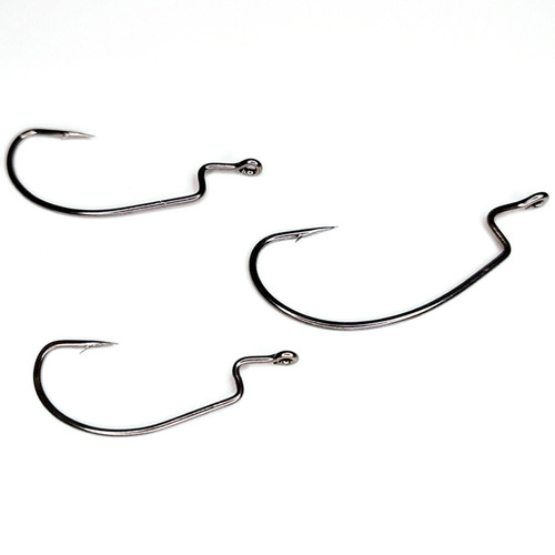 9003 reinforced crankbait hook lure fishing hook 7316 bulk fish hook wide belly Texas rig soft lure