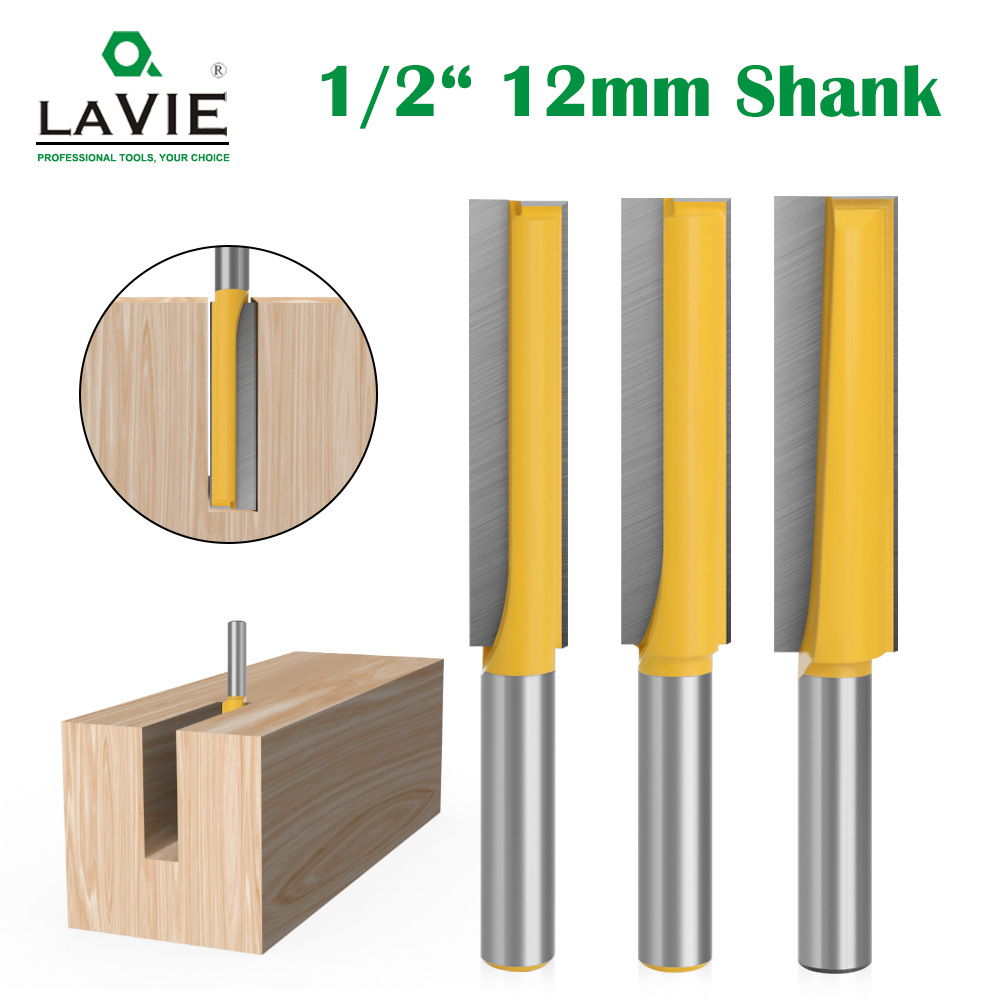 加长清底刀锁孔刀直刀直径18毫米雕刻机刀头木工铣刀20mm平底刀