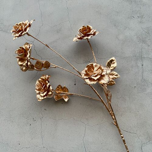 Golden Ginkgo Leaf Eucalyptus Gold Leaves Simulated Holly Fruit Red Fruit Fortune Fruit Artificial Flower Simulated Flower Wholesale