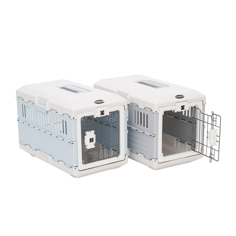 爱丽思 Aviation box pet box cats are convenient to fold small and medium -sized dogs and dog car consignment cat cages