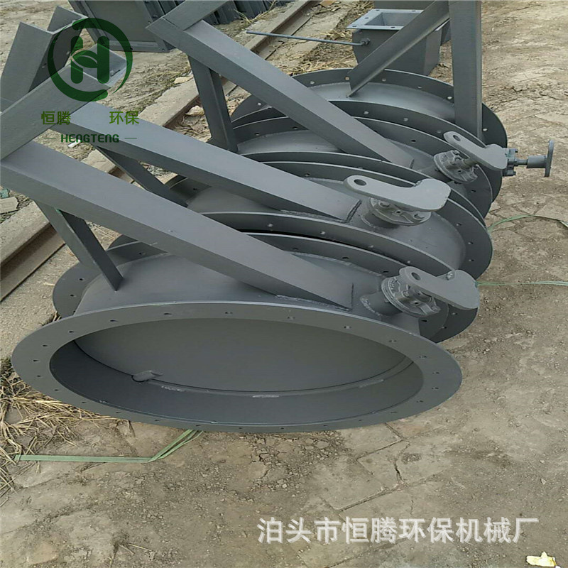 手动蝶阀百叶多叶冷风阀碳钢焊接蝶阀手柄式调节阀DN1000蝶阀