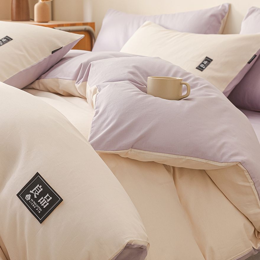 100% algodón de alta calidad dormitorio de estudiantes cubierta de sábanas individuales 2025 nuevo conjunto de tres piezas