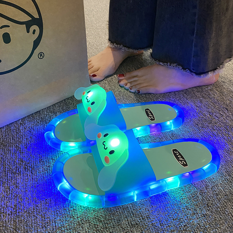 2026 Trendy Glowing Slippers for Women, Summer Hot-Selling Led Light Cute Street-Style Cool Slide Sandals for Men 2026 Trendy Glowing Slippers for Women, Summer Hot-Selling Led Light Cute Street-Style Cool Slide Sandals for Men
