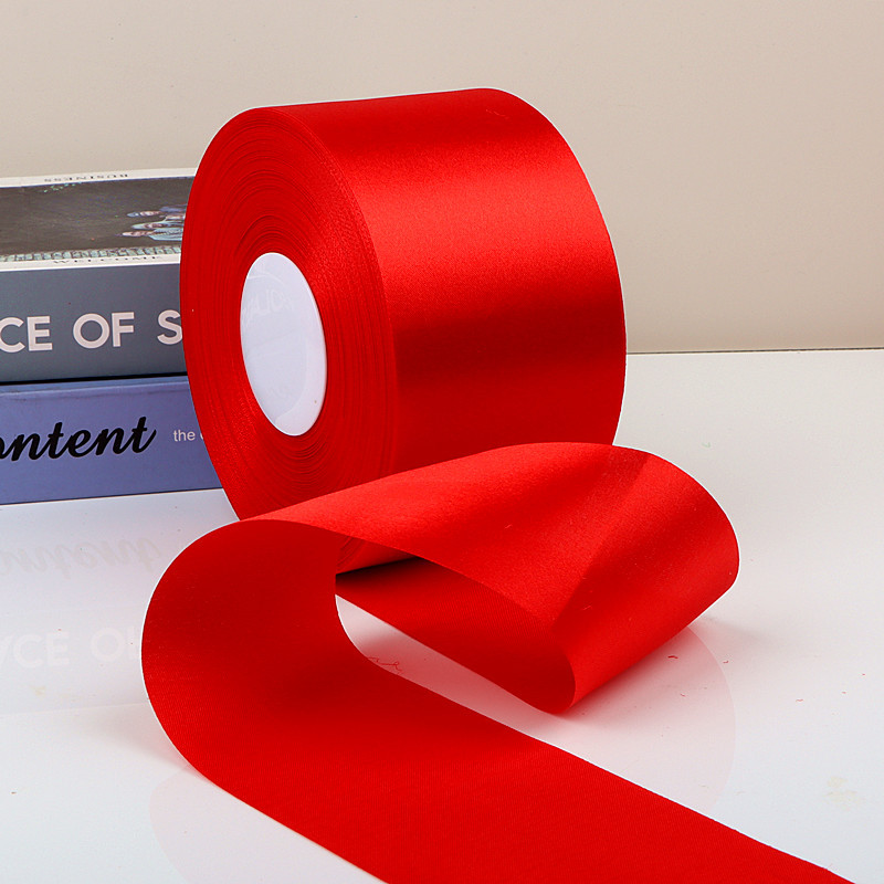 Cinta roja Cinta embalaje de regalo cinta de hornear boda Cinta Roja cinta Cinta Roja coche Cinta Roja tira de tela