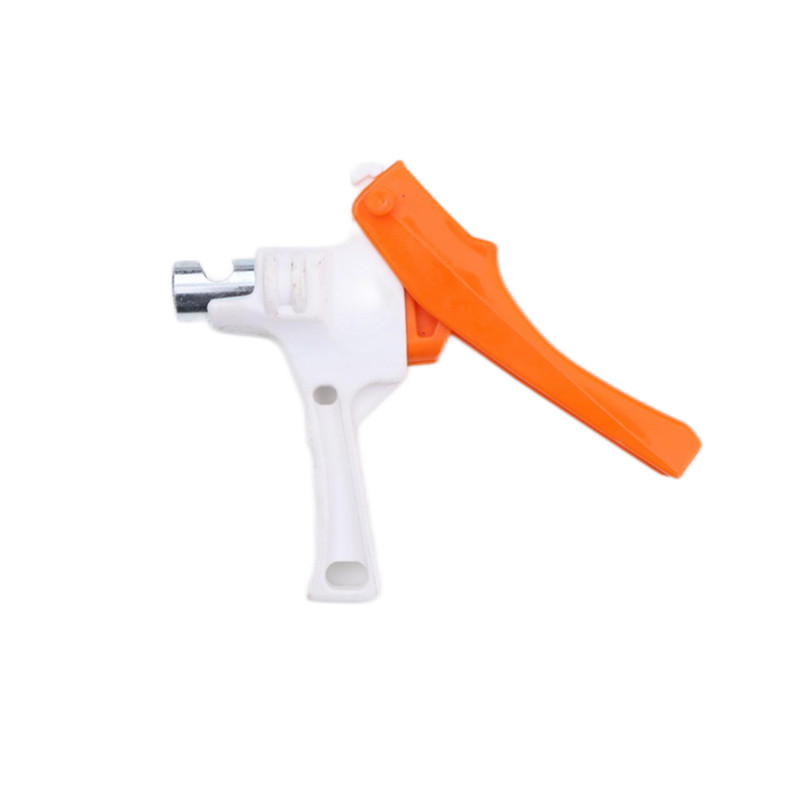 Agro de riego por goteo de cinta blanda perforador de cinta PE flexible perforador de hierro de plástico junto a manguera de cinta micro pulverización T-type perforador