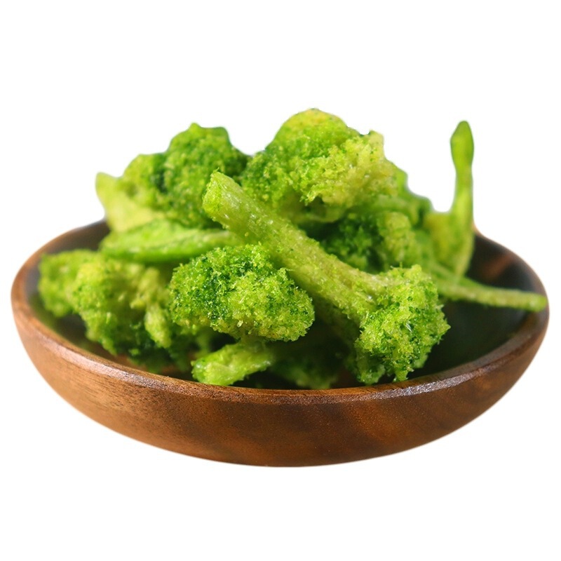 西蓝花脆西兰花脱水花杆蔬菜干非油炸代餐网红健康代餐解馋小零食|undefined