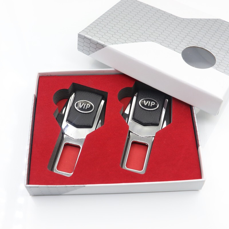 Universal Car Seat Belt Buckle Extender Clip Interior Car New Seat Belt Keychain Accessory