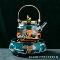 國潮系列迷你電陶爐煮茶爐 家用小型陶瓷燒水煮茶器新款廠家批發