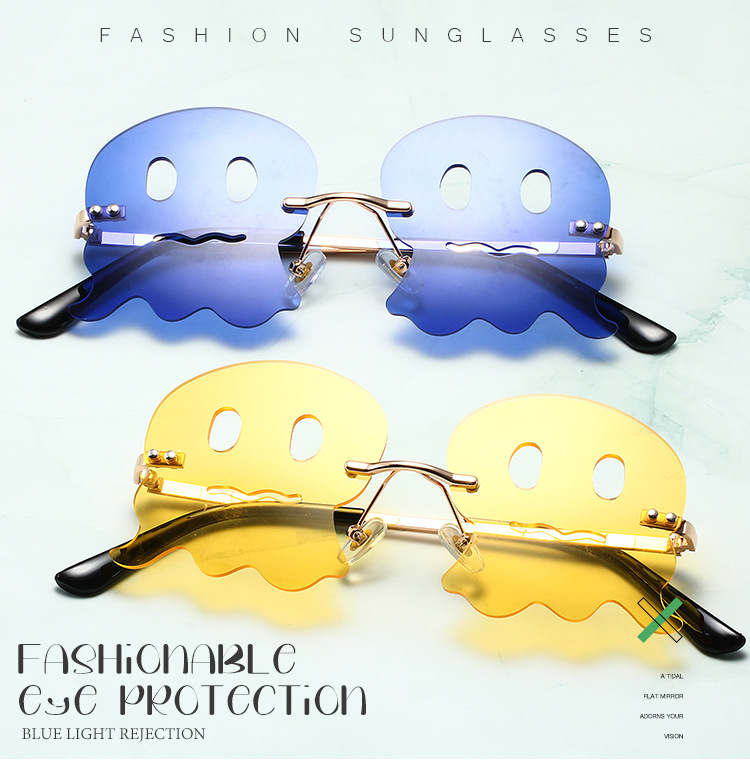 Men's Sunglasses New Octopus Funny Cartoon Metal Sunglasses Party Dance Men And Women Sunglasses_voghion.com