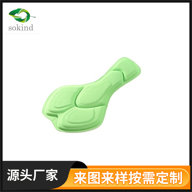 厂家骑行短裤辅料坐垫山地公路自行车骑行服坐垫coolmax面料裤垫