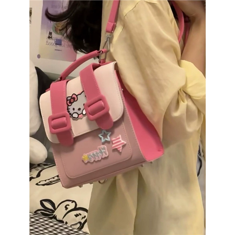 Hello Kitty, hello kitty, cute grammar book, backpack, shoulder bag, universal one-shoulder bag