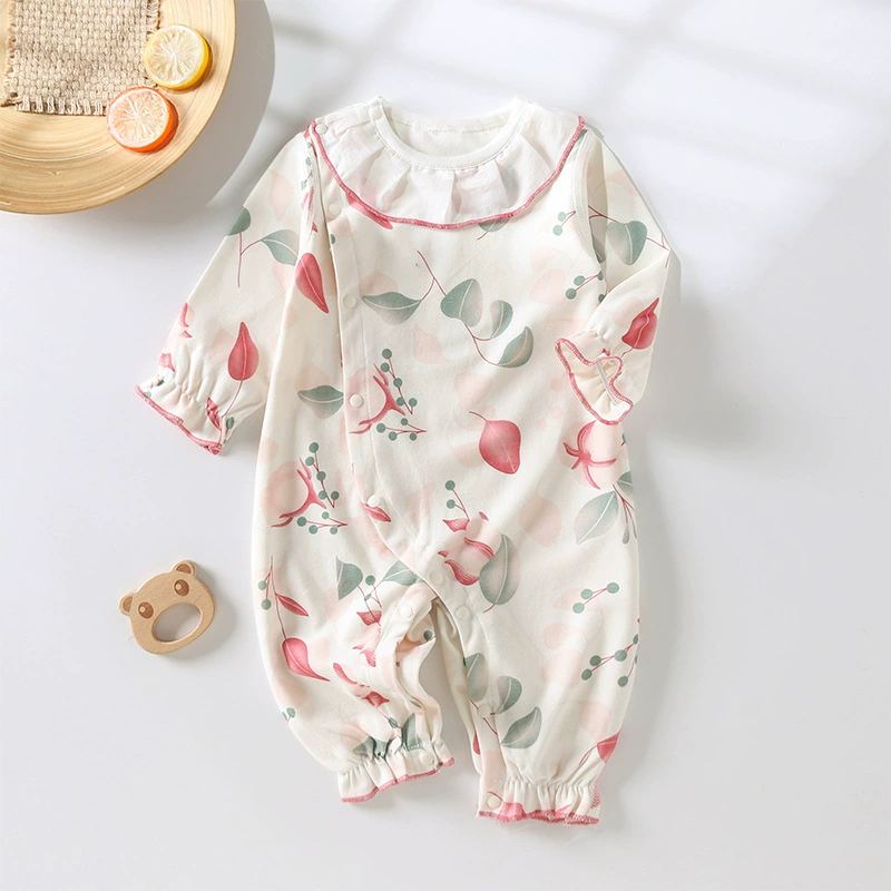 Spring overall for new born for baby girl's, autumn bodysuit for princess to go out