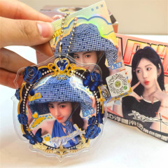新しいブラックテクノロジーARバーバッジ人気スターJu Jingyi周辺バッジブラインドドローパンチ75mmペンダントバーバッジ
