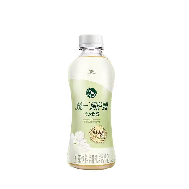 新品】阿萨姆低糖茉莉奶绿300ml*6瓶整提夏季休闲奶茶饮料|undefined