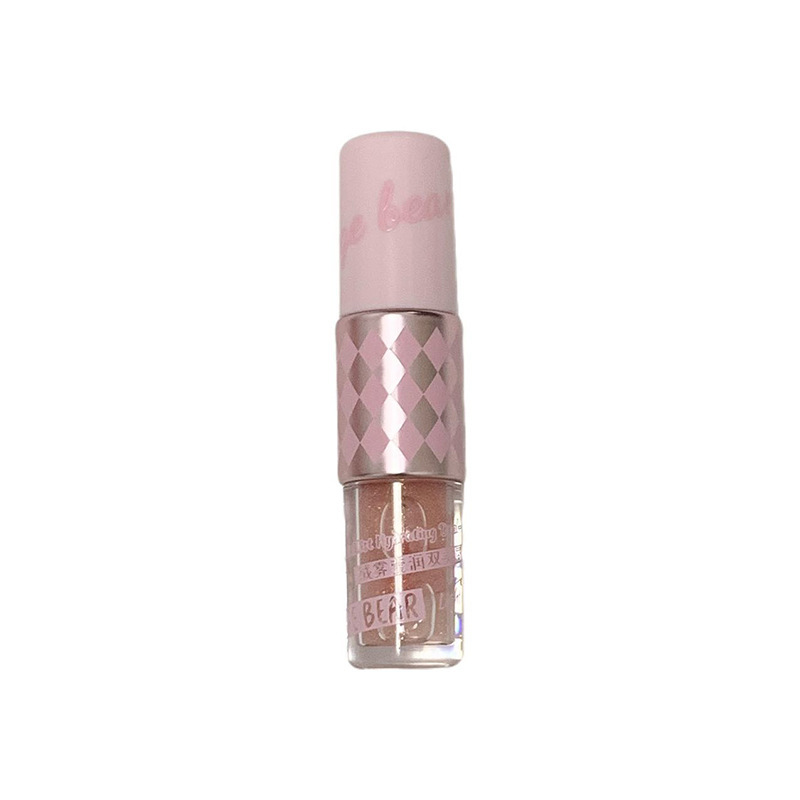 Gege bear Goge bear niebla doble esmalte de labio espejo desnudo otoño invierno blanco impermeable no es fácil de descolorar