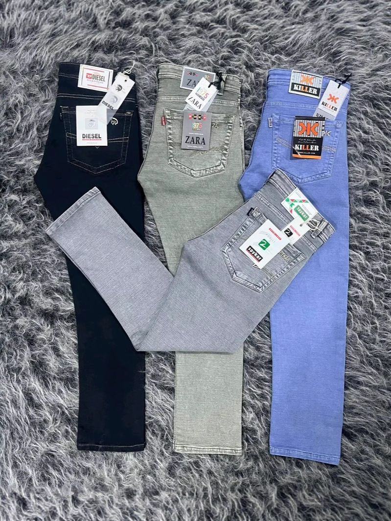 Pantalones de ropa para niños Medio Oriente África kids jeans pantalones de varios bolsillos para niños kids cargo pants