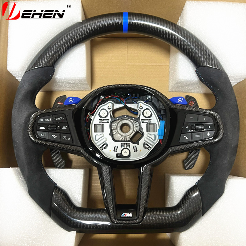 Suitable for BMW 1234567 Series X3X4X5X6X7 M2 M3 M4 upgraded and modified CS carbon fiber steering wheel