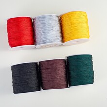 A线玉绳玉线diy手工编织珠宝线手链文玩串珠彩色锦纶玉线1.5mmA线