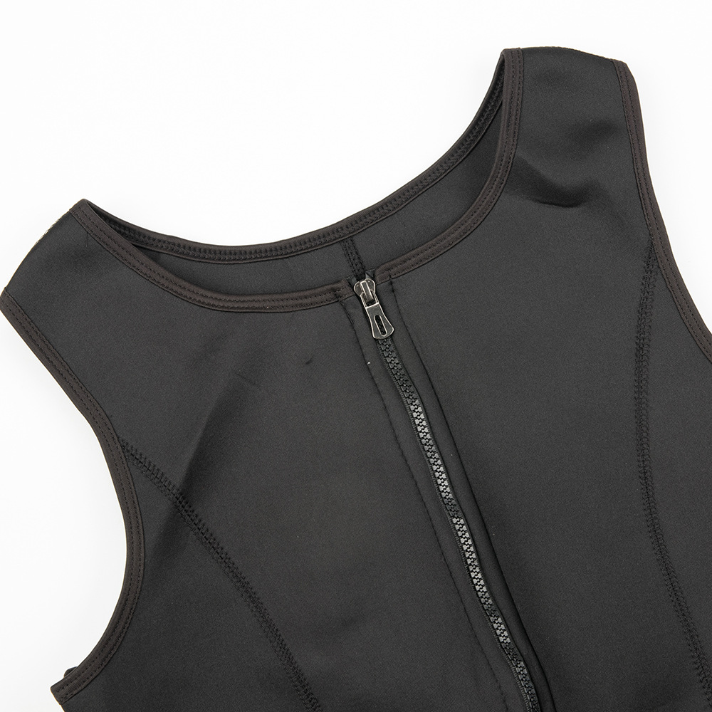 Amazon nuevo cuerpo de los hombres que forma la ropa más el tamaño sudor-romper la ropa fitness cintura adelgazamiento ropa interior velcro cuerpo conformación cintura sellado