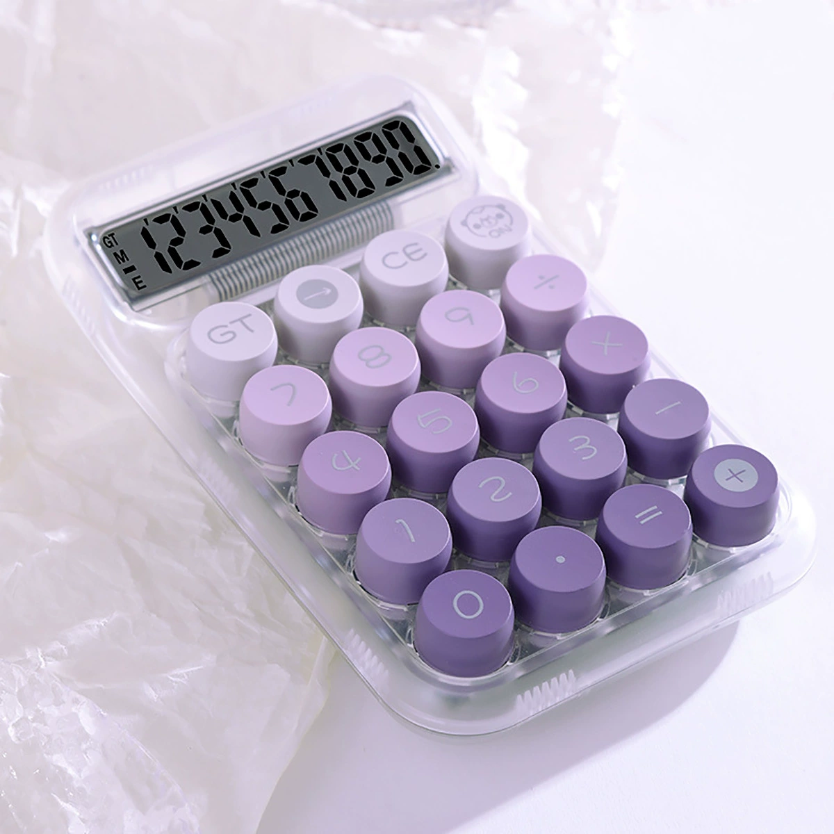 Трансграничный научный калькулятор, офисный коммерческий прозрачный допаминовый компьютер, милый высококачественный интернет-калькулятор знаменитостей