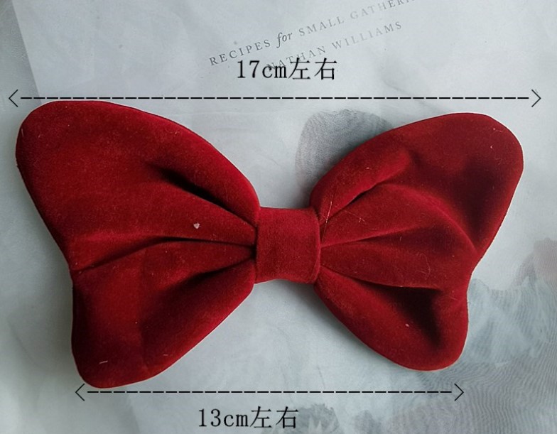Helmet Decoration Bow Detachable Electric Car Helmet Accessories