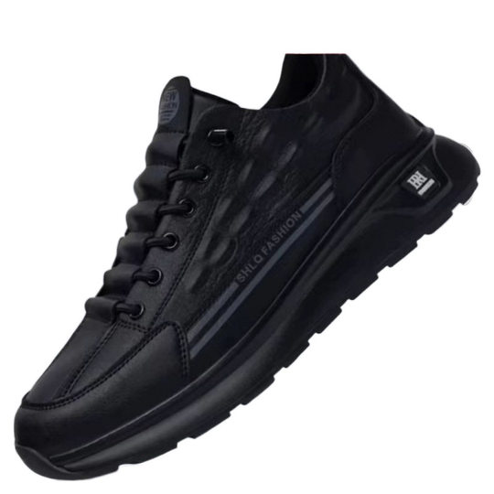 Hot Shoes Men's Fashion All-match Low Board Shoes Men's 2024 New Shoes Autumn and Winter Leisure Sports Running Shoes