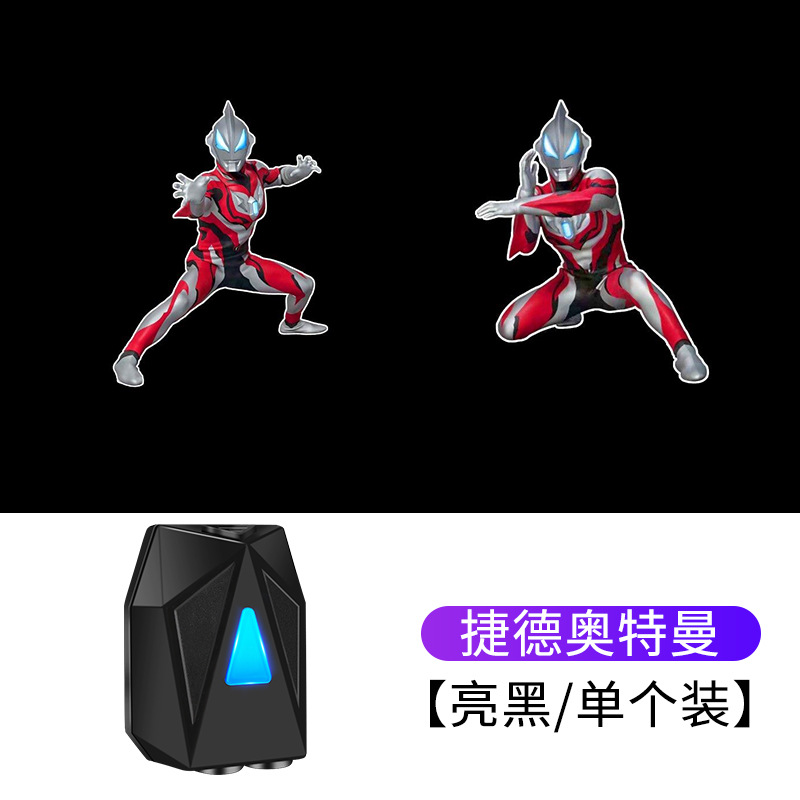 Coche dinámico Bienvenido luz lámpara de proyección de puerta sin cableado inducción infrarroja coche eléctrico motocicleta proyector de dibujos animados