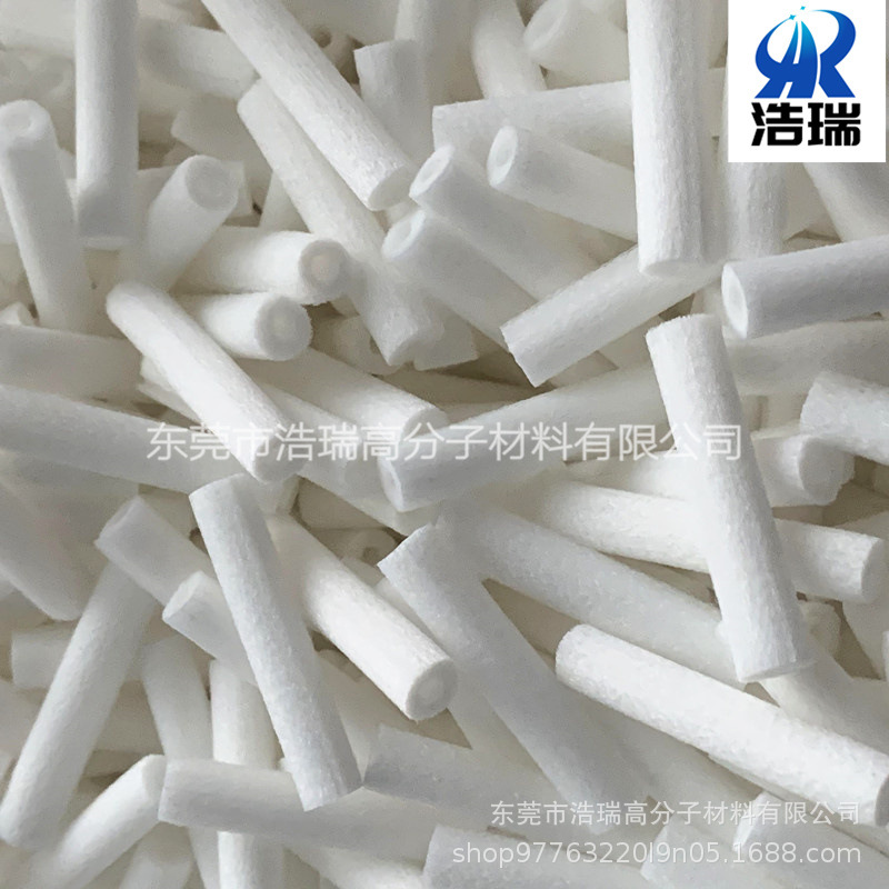 斜切吸水棉棒 空心加湿器棉芯纤维 棉棒机室内香薰挥发器海棉棒