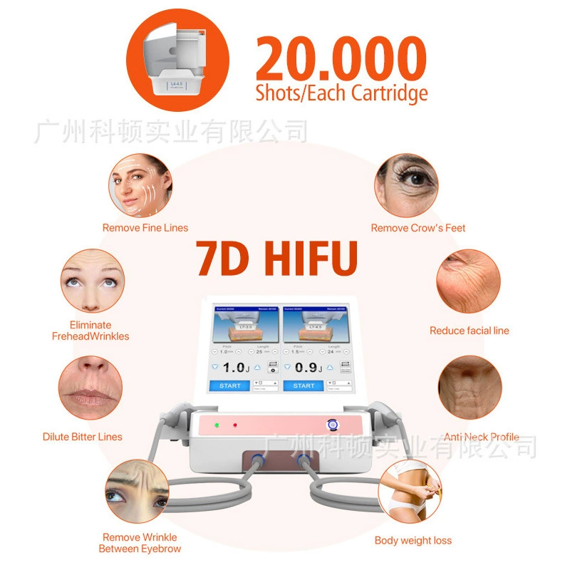 2022 Новый настольный прибор для домашней красоты 7D с двойным управлением, подъемный затяжной настольный прибор для красоты 7D, стандартные 7 чернильных картриджей