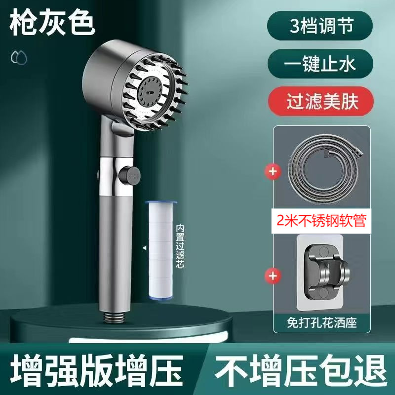 건그레이 핸드 스프레이 + 필터면 + 2m개의 암호화된 방폭 파이프 + 건그레이 펀치 프리 시트 [포장 포함]