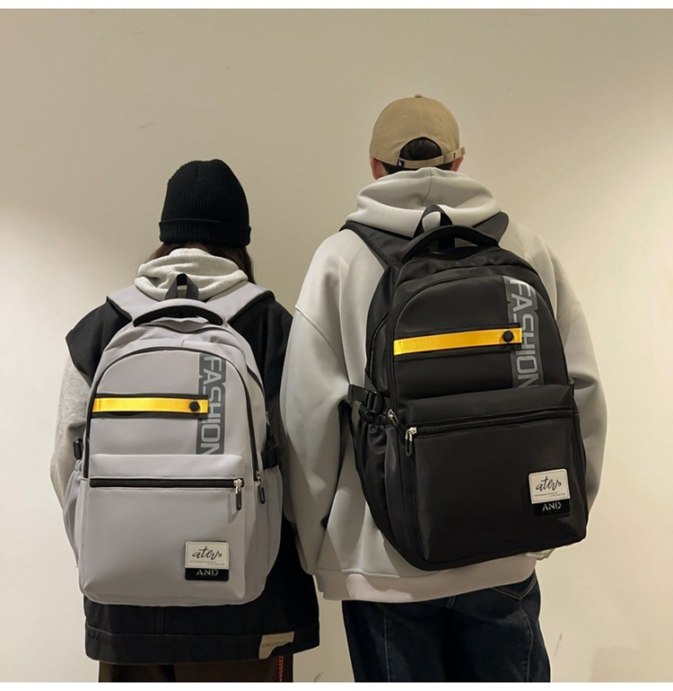 Kids Backpacks New Fashion Trend Backpack Large Capacity Outdoor Leisure Travel Bag Computer Bag Men's Backpack Student Schoolbag_voghion.com