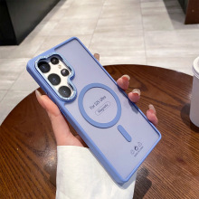 手机配件苹果保护壳华强北手机壳磁吸支架批发苹果手机保护套全包