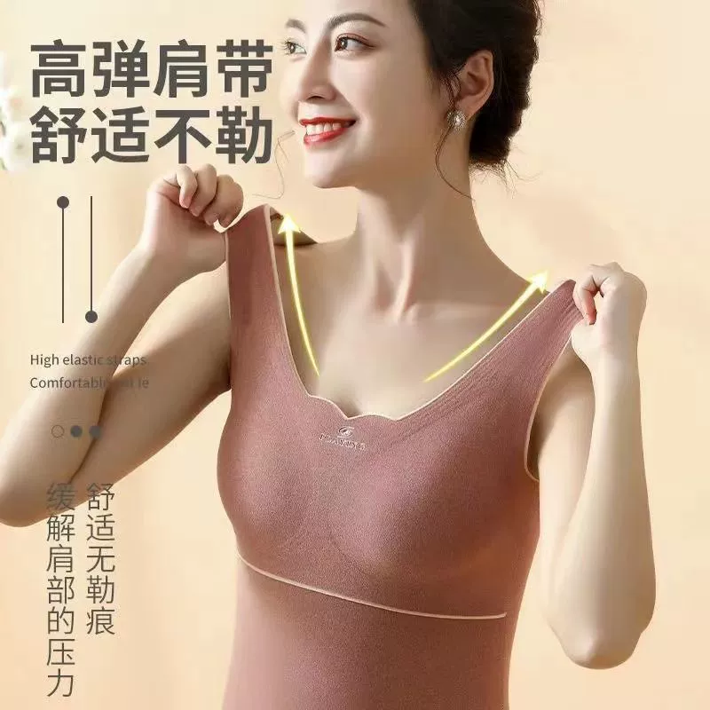 Бархатное бюстье, утепляющая майка, демисезонное нижнее белье