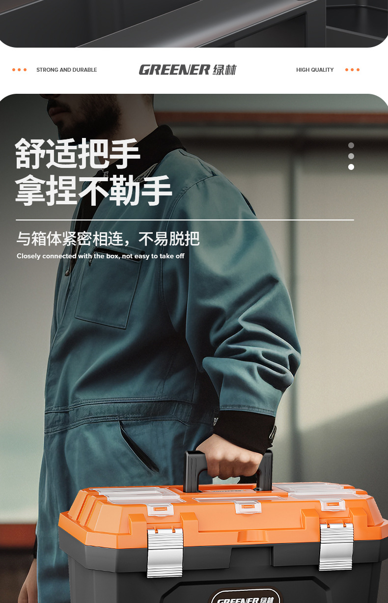 Tool Box Storage Box Hardware Large Industrial Grade Household Portable Car Multi-Function Repair Electric Wholesale