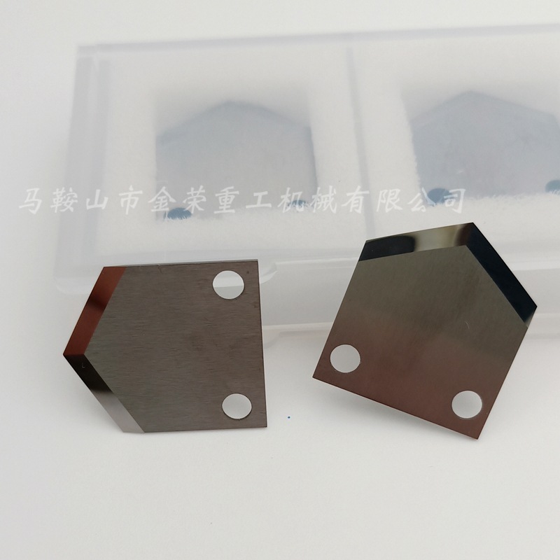 钨钢三角刀片 硬质合金异形刀片切薄膜尖刀锡箔背胶切刀不粘胶
