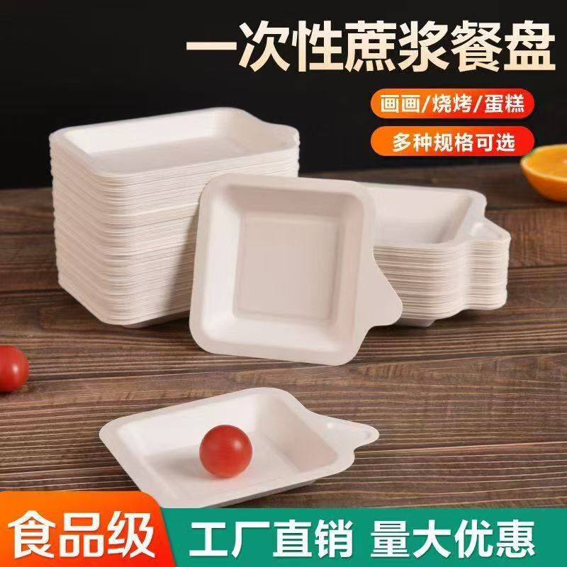 Disposable Paper Plate Thickeneded Square Pulp Plate Round Paper Plate Rectangular Paper Plate Cake Plate Pulp Paper Plate Disposable Paper Plate Thickeneded Square Pulp Plate Round Paper Plate Rectangular Paper Plate Cake Plate Pulp Paper Plate
