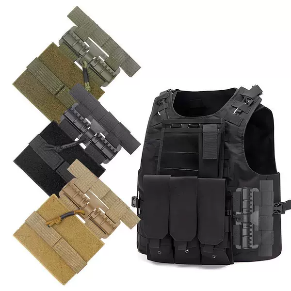 Cross-Border Amazon Hot-Selling Tactical Vest Vest Tubes Universal Molle Quick Release Buckle Jpc Cpc