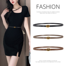 新款韩版ins风女士皮带时尚修身装饰细腰带连衣裙西装百搭高级