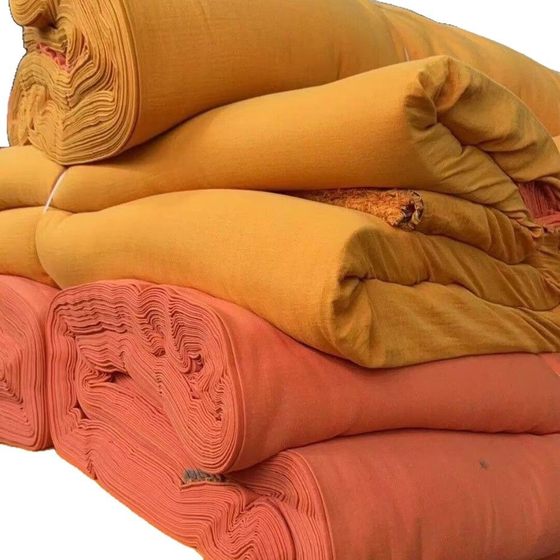 Cotton Yarn-dyed Jacquard Double-layer Yarn Gauze Fabric Baby Pure Cotton Bed Sheet Fabric Washed Cotton Class A Cloth Wholesale