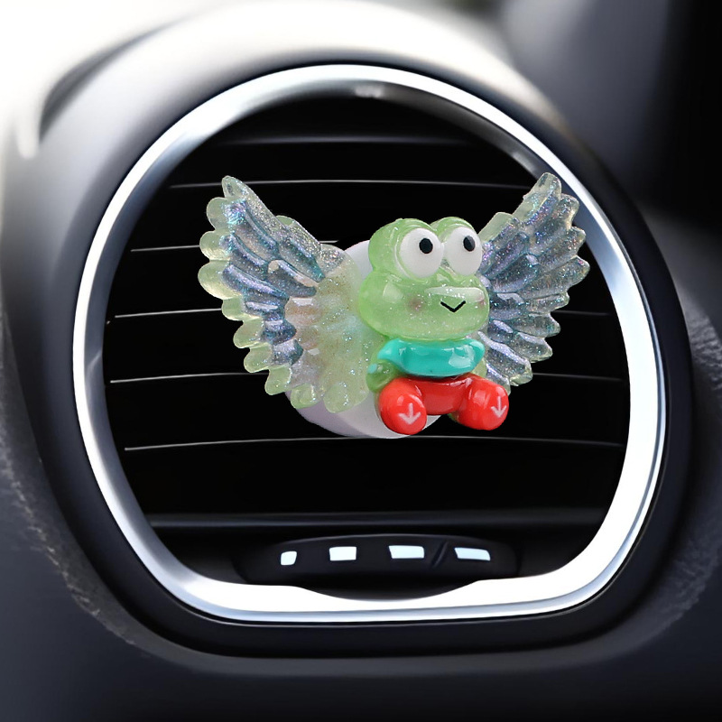Adornos del automóvil, consola central, accesorios de la pantalla del automóvil, decoración del monitor de la computadora, ala pequeña del automóvil, adornos