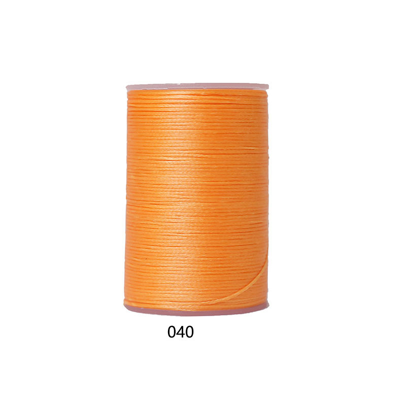 フラットワックス糸卸売 0.5 ミリメートル 12 ストランド 72m 手縫い DIY 革編組ロープ馬糸ミシン糸ポリエステルワックス糸|undefined