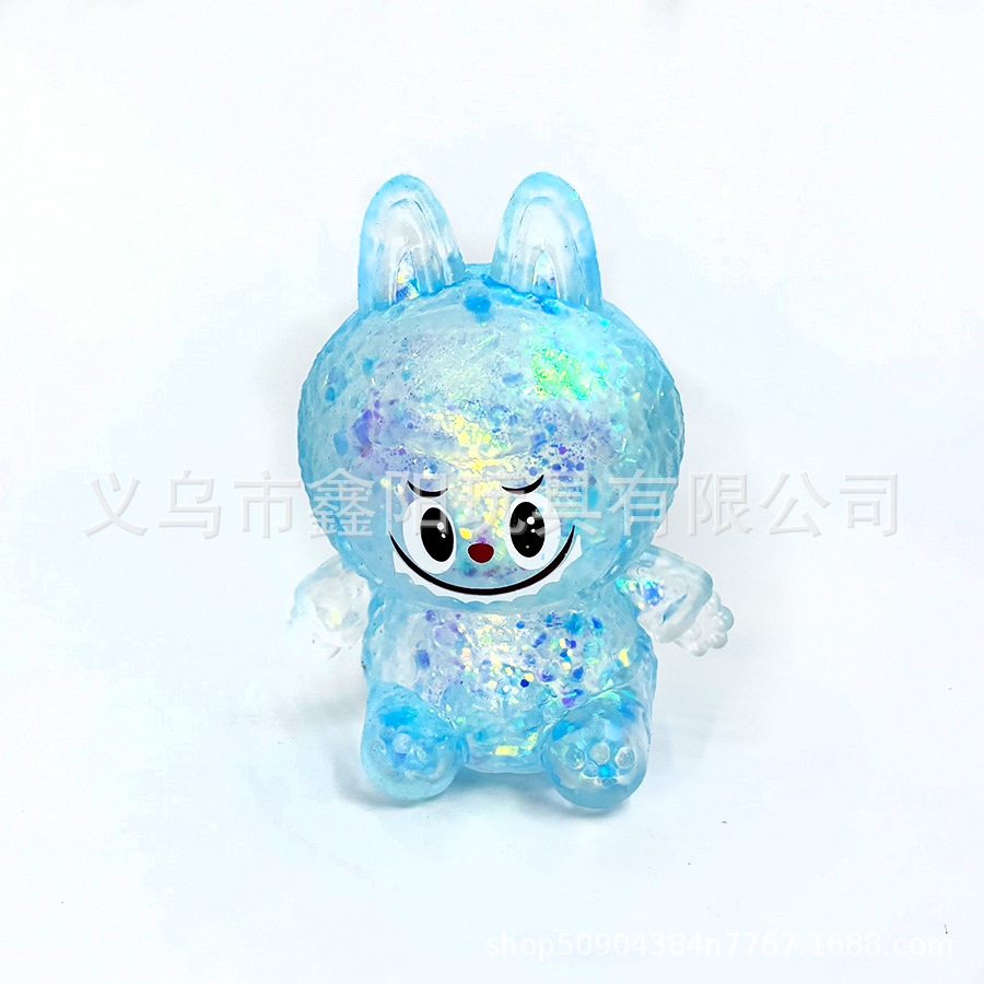 Juguete blando de maltaosa con forma de copo de nieve transfronterizo, similar a Needoh, juguete de alivio de estrés de rebote lento.