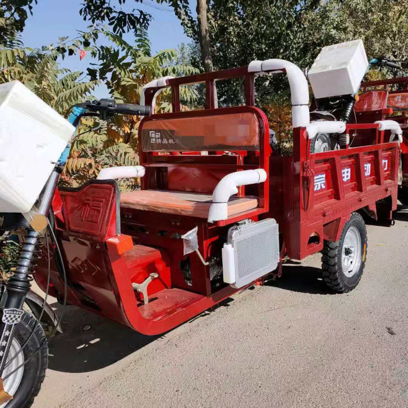 Las motocicletas de tres ruedas se pueden utilizar en la licencia, ciclomotor Zongshen Longxin, camión volquete pequeño, vehículo eléctrico de imitación de carga