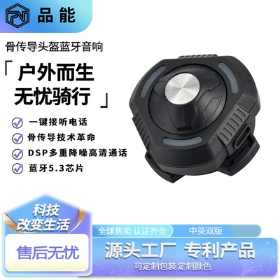 Bone Conduction Helmet Bluetooth Headset Source Factory Cross-Border Hot Model Long Battery Life Lego Clear Call Audio