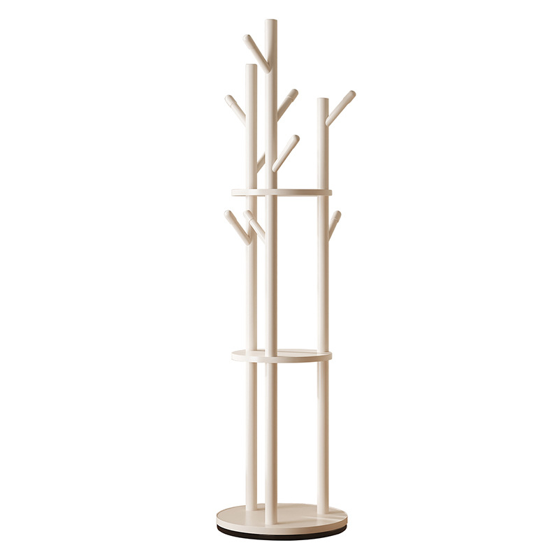 Percha de sombreros rotativa de madera maciza percha de piso percha de ropa percha vertical percha de ropa percha image 5