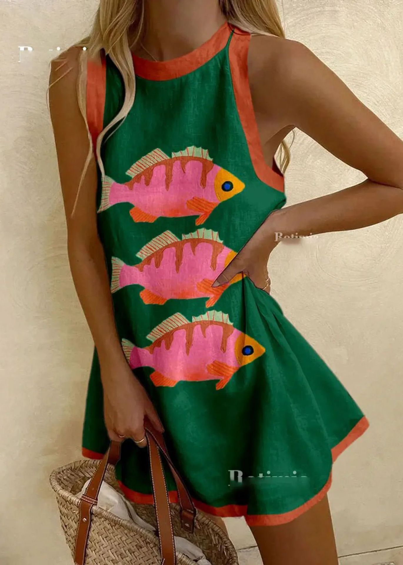 짙은 녹색 물고기