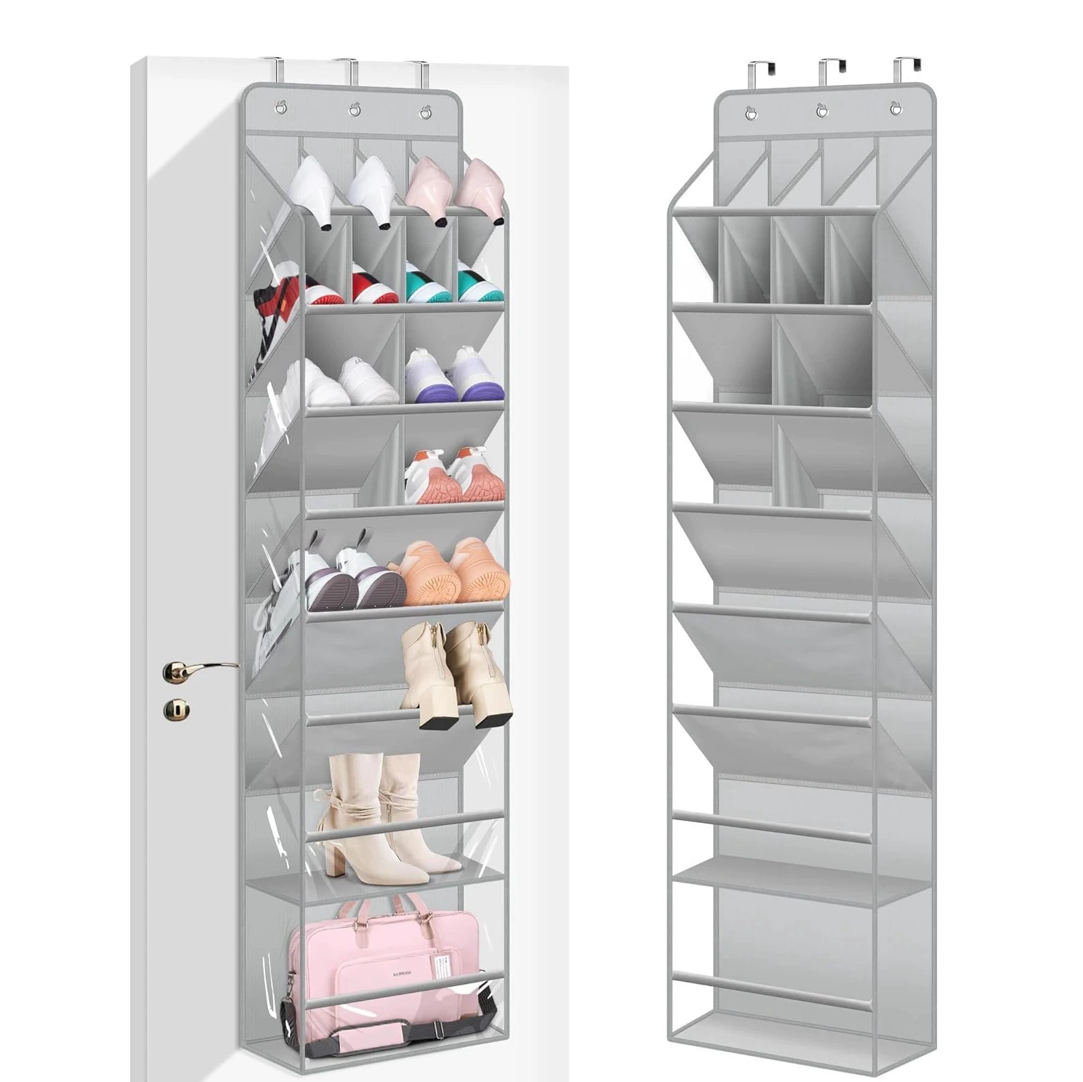 Over-door Shoe Rack Simple 4+4+4 from Yomiego